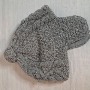 American Eagle Outfitters Kids Gray Knit Hat